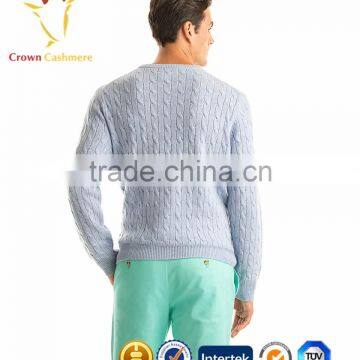Factory Men's Blend Popular Cashmere Sweaters Best Quality photo-2