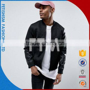 2017 Trend Spring Jacket Young Men Stand up Korean Handsome Slim New Casual Men PU Jacket