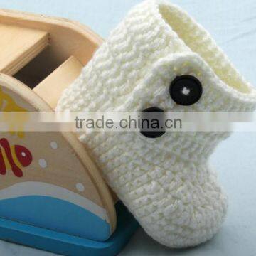 Wholesale New Fashion Girl Crochet Baby Booties photo-5