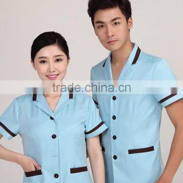 China Supplier Unisex Gender Housekeeping Uniforms Design Workwear Wholesale photo-2