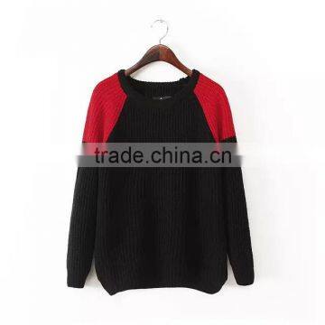 Newest Designs Girls Stylish Knitted Pullover Sweater photo-2