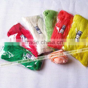 Cross Stitch Embroidery 100m Hand Embroidery Silk Thread 100% Cotton 447 DMC Color photo-6