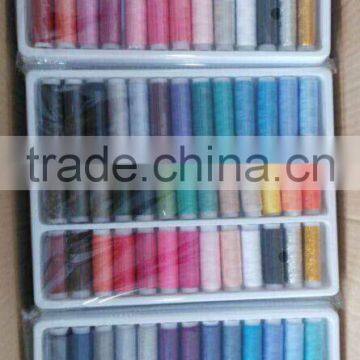 New 39X Spools Multi Colors Overlocking Polyester Sewing Maching Thread photo-1