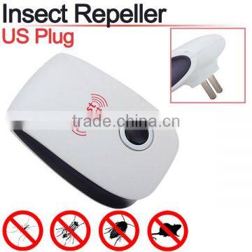 Hot Sale 5W Electronic Ultrasonic Environmental Anti Insect Pest Mosquito Mouse Rat For Repeller EU US Plug photo-2