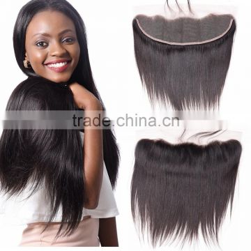 13x4 Ear to Ear Human Hair Lace Frontal Piece Lace Closure with Bundles, Wholesale Lace Frontals with Baby Hair