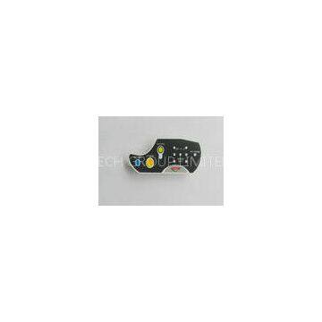 Flexible Push Button Stock PCB Membrane Switch With Texture Embossed Keypad