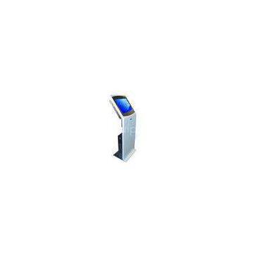 Airport Lobby Interactive Information Kiosk With Barcode Scanner , 19\