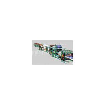PU Sandwich Panel Discontinuous Production line For Layers of Steel And Polyurethane