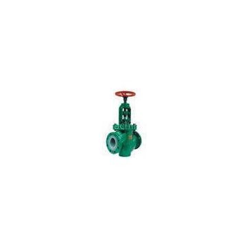 Chemical Acid Resistant angle pattern globe valve parts custom made