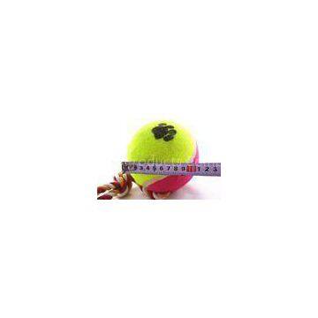 Environment Friendly Party Pets Dog Toys Ball With Rope For Playing & Gift