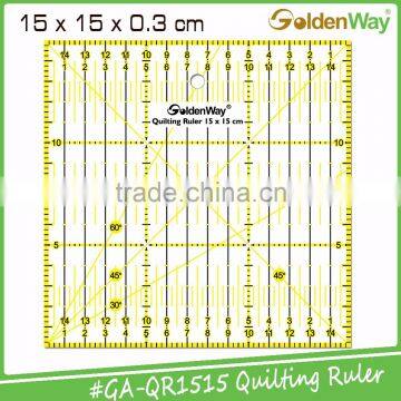 Transparent Acrylic Quilting and Sewing Ruler