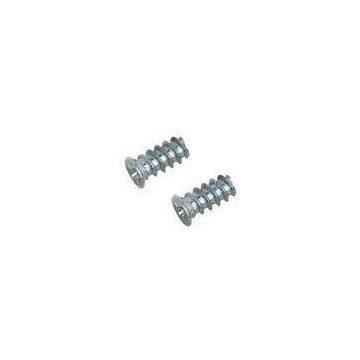 Carbon Steel Flat Head Pozi Drive Euro Screws 15mm ANSI1010 Zinc Plated
