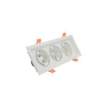 New high lumen, high CRI COB integrated Grille light 3*10W