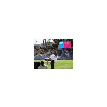 p16V / p20V 2R1G1B DIP Outdoor LED Signs For Sports in Chile With 110 H, 60 V View Angle