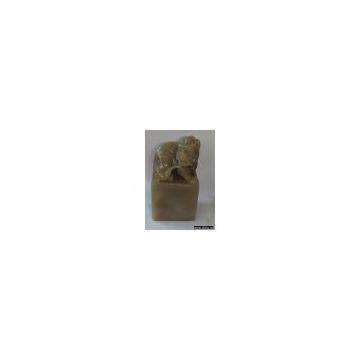 Shou shan carved stone