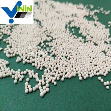 Low wear loss zirconium silicate grinding balls