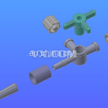 China Medical Plastic Injection Molding Maker for 3 Way Stop Cock With Male Female Luer Lock photo-3