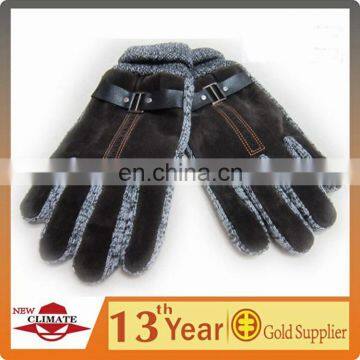 New design function men leather gloves