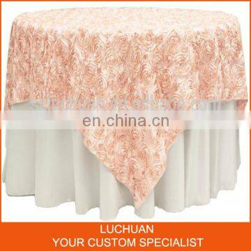 Decorative Wedding Party Rosette Table Cover Wedding