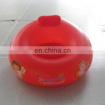 ICTI Approved Professional Adult and Kids Promotional Phthalate Free ASTM EN71 PVC Red Kids Inflatable Furniture