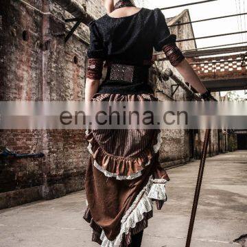 Steampunk Victorian Gothic Long Skirt photo-6