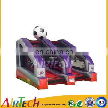 High quality commercial football game,inflatable competition games for sale