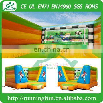 Mini inflatable football open bouncy castle