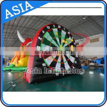 High Quality One Sides Darts Inflatable Football Darts Board Game