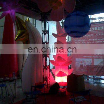 2012 hot sale party/event decoration inflatable cone with led light