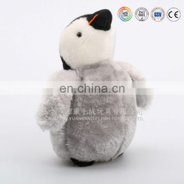 Cute design plush baby penguin walking toys