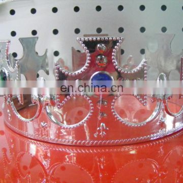 Carnival cheap children kids party plastic prince crown PH-0038