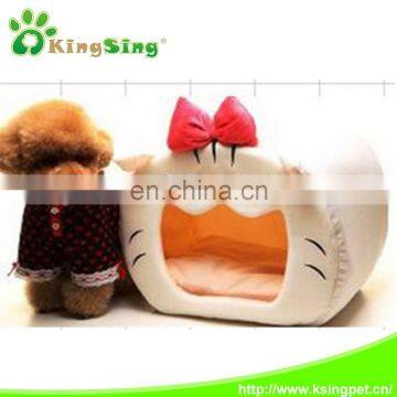 big mouth cat pet house warm and soft