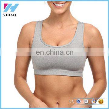 Women's Sexy Vest Gym Fitness Top Vest Running Solid Sports Bra