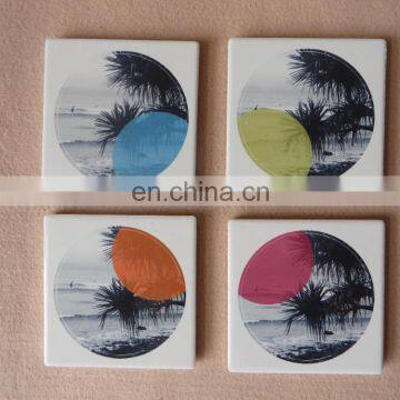 Econogical Ceramic Beer Coasters,China Wholesale Ceramic Car Coaster photo-3