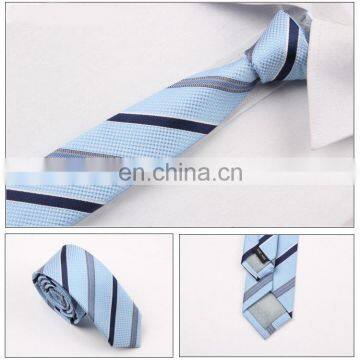 100% Custom Printed Silk Striped Fashion Woven Necktie