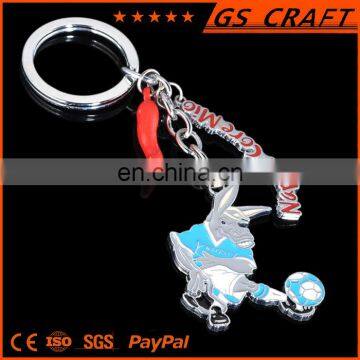 Customized 3d metal keychain