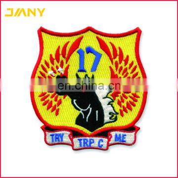 Custom Design Brand New 100% Iron on Embroidered Patches