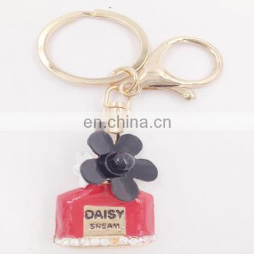 Customize Flower Shape Key Chain Promotion Fashion Key Chain