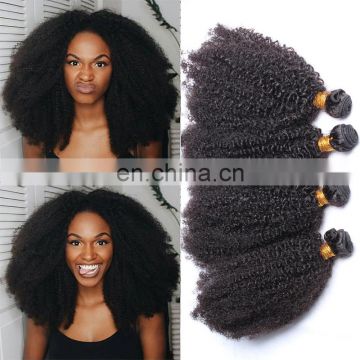 china hair factory 10a grade peruvian hair afro curly human hair weft