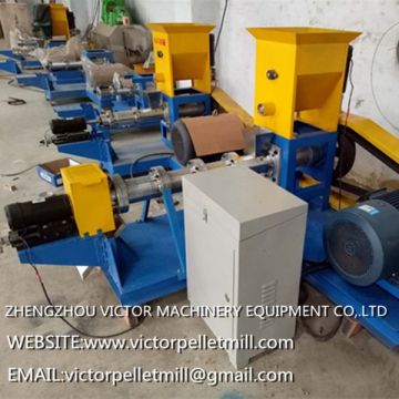 floating fish feed pellet mill/fish pellet extruder