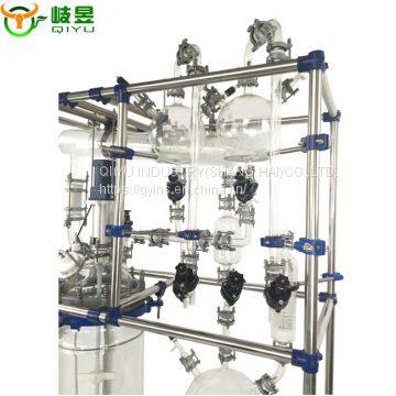 50L Chemical Double Collection Bottle Glass Reaction System Lab Reactor photo-2