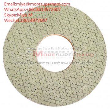 Vitrified Bond Double Disc Grinding Wheel for Hydraulic Pneumatic Components Miya@moresuperhard.com photo-5