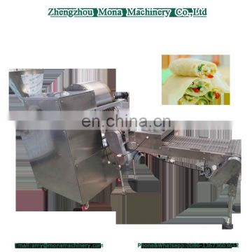 Round or square egg flour spring roll sheet maker