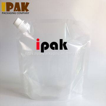 500g 1kg 2kg Stand Up Water Packaging Bags With Spout photo-3