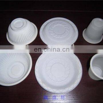 Plastic Disposable Tableware Starch Disposable Production Line Melamine Tableware Machine photo-2