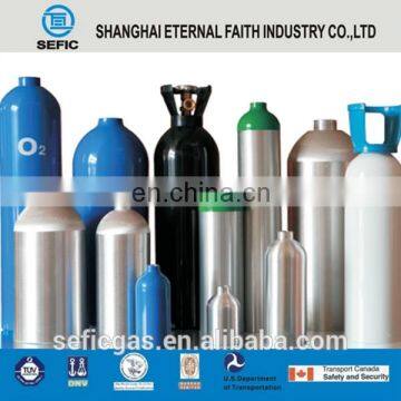 2015 High Pressure Aluminum O2 Gas Cylinder Medical Aluminum Oxygen Gas Bottle