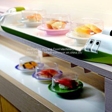 Sushi conveyor sushi restaurant conveyor belt food delivery system