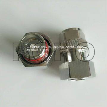 Low Pim Straight N Male to 4.3/10 Minidin Male RF Coaxial Adapter