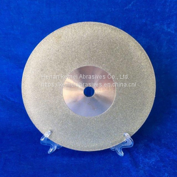 Electroplated diamond cutting disc/grinding disc