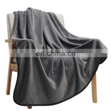 Hot Sale High Quality High Quality Microfiber Flannel Fleece Throw Blanket Super Soft